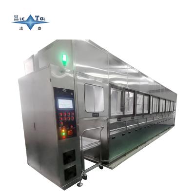 40KHz-80KHz Semiconductor Silicon Wafer Cleaner - Ultrasonic Alkaline/Acid Cleaning + DI Water Rinsing, 60℃