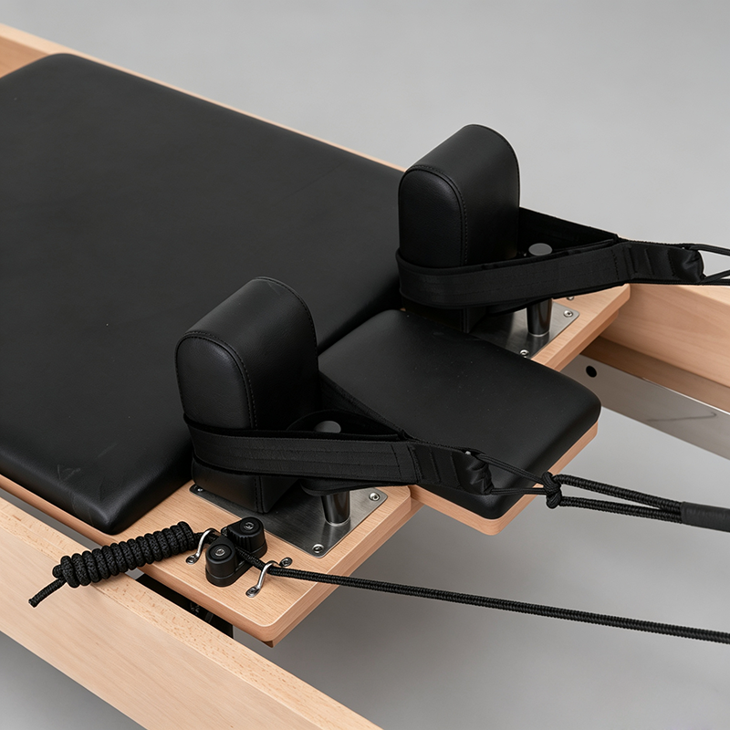 Beech Wood Basic Pilates Equipment Tower Reformer For Beginners Customized