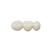 En exerçant la mastication fonctionnez restauration dentaire en céramique de couronne mâchant l'OEM de puissance