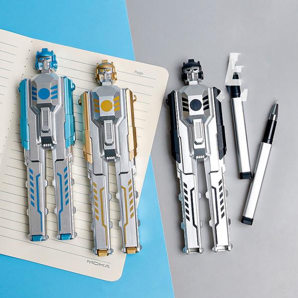 Customized Logo Transfer Robot Pen Gel-Ink The Ultimate Choice for Stationery Products