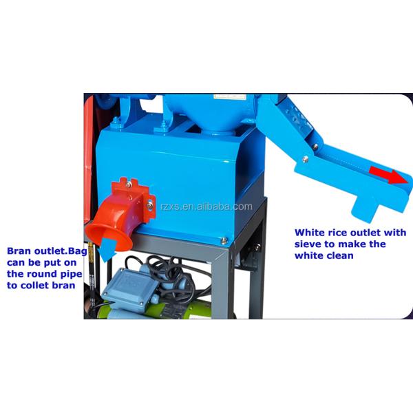 Polvillador de rodillos de martillo de molino de arroz Auto Sella para mini fresadoras combinadas pequeñas