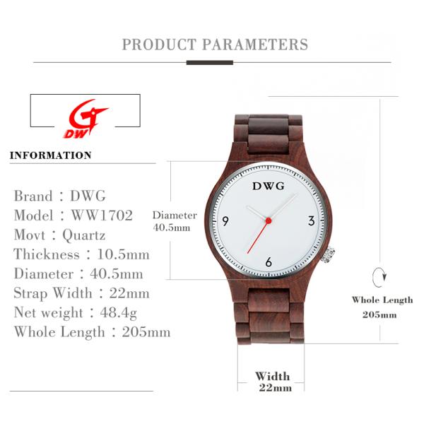 Дозор роскошного деревянного ОЭМ дозора шкалы водоустойчивого деревянный