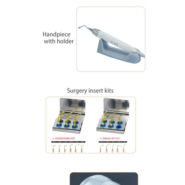 Autoclavable Piezo блок многофункциональное 25kHz-29kHz хирургии ультразвуковой