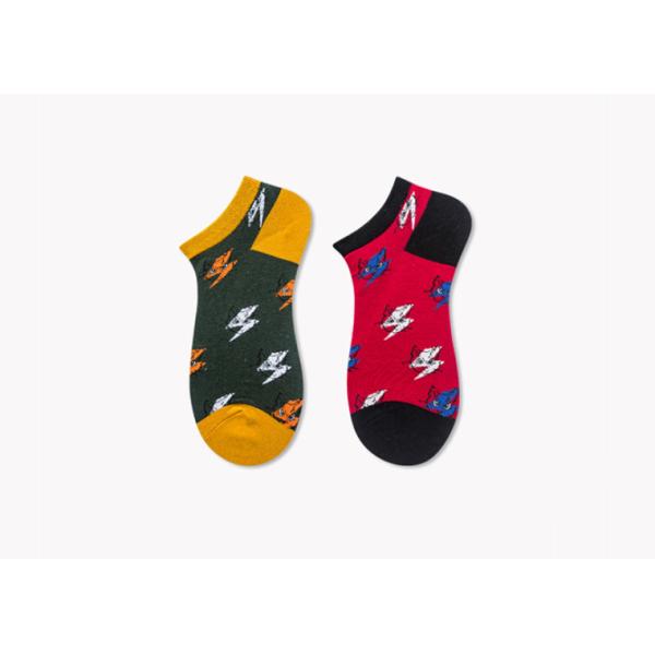 Extra Low Cut Ladies Ankle Socks , Fashionable Sport Colorful Ankle Socks