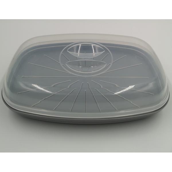 Stocked BPA Free Microwave Steamer Cookware for Fish Plastic