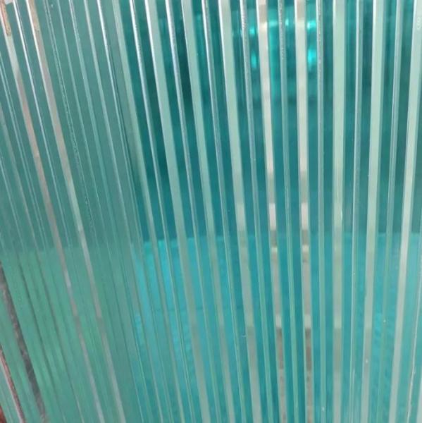 Custom 8mm+1.52+8mm Clear Curved Bent Tempered Laminated Glass 17.52mm Curtain Wall Compound Laminated Glass
