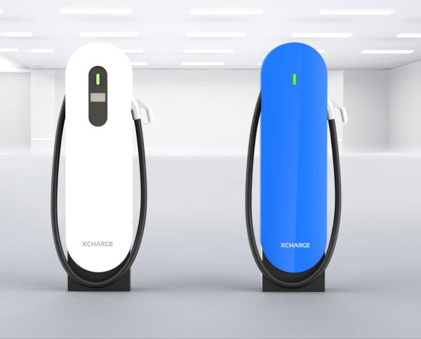 IP54 Electric Vehicle Accessories IP54 C9 Mini Split Dual Gun DC Charging Pile
