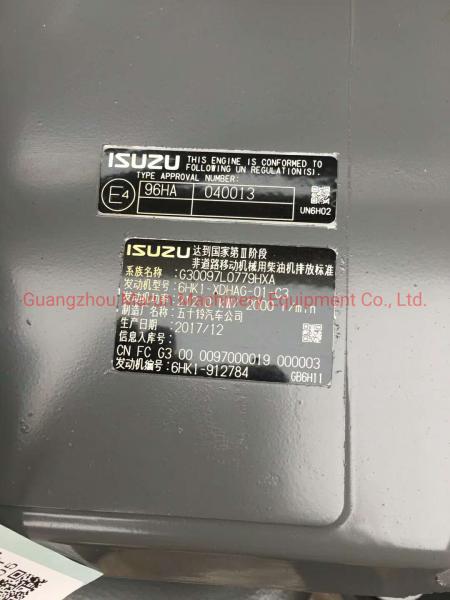 6HK1 Isuzu Engine Spare Parts , 6HK1-Xksc-01 Engine Assembly With Common Rail