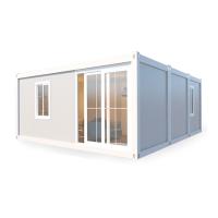 BOX SPACE 20ft 40ft bem equipado contêineres pré-fabricados prontos contêineres desmontáveis Kit de escritório casa com 2 quartos