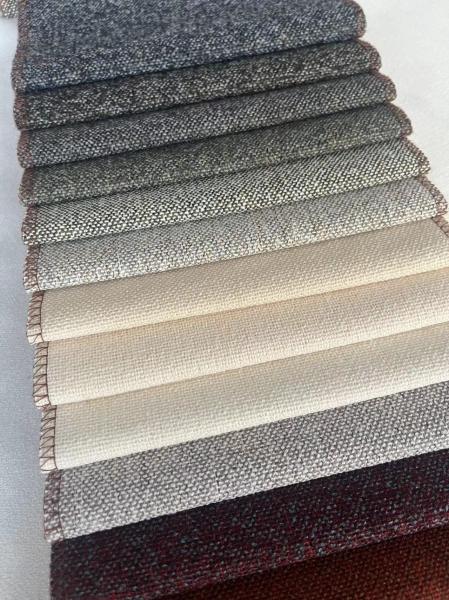 Waterproof High Durability Plain Linen Fabric Linen Polyester Blend Fabric