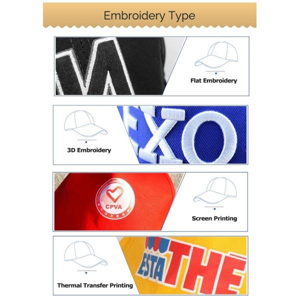 Логотип заплаты шляпы папы людей 100% хлопок 60CM случайный резиновый