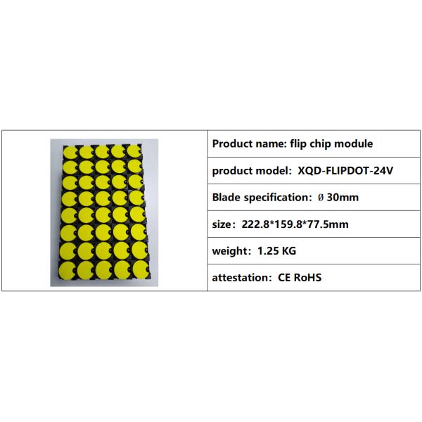 30 мм 5X7 Flip Disc Display Full Color Digital Screen для рекламы в помещениях