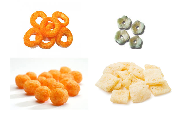 Durable Corn , Rice , Wheat Puff Snack Machine / Equipment For Cheese Ball