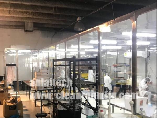 Class 1000 Laminar flow Clean Shed