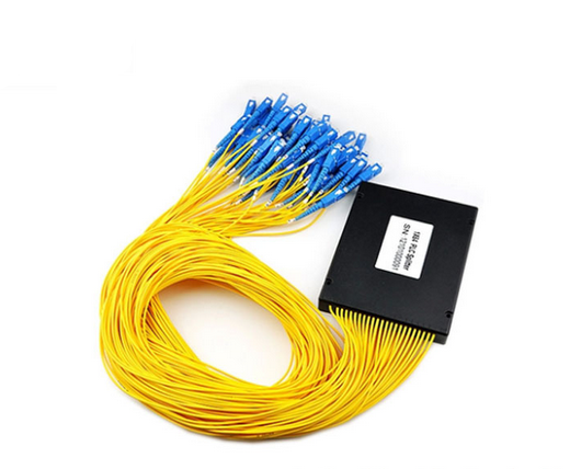 1X32 1X64 Fiber Optic PLC Splitter Module 1260nm - 1650nm For GPON Network