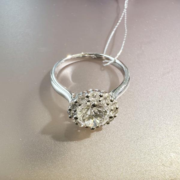 Fortune 18K Gold Customized Fine Jewelry IGI GIA Lab Grown Diamond Engagement Wedding Banquet Women's Ring