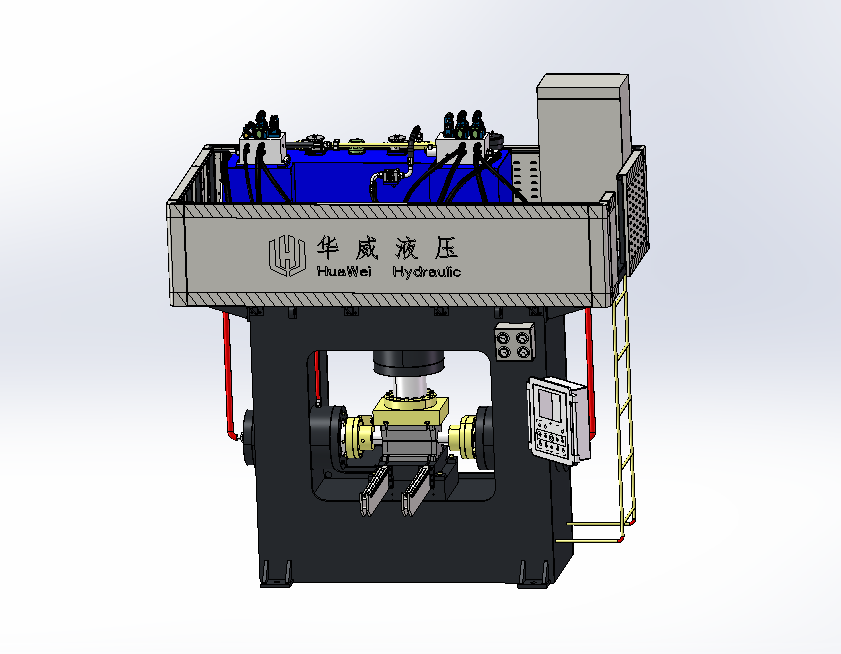 CNC Fully Automatic Tee Forming Machine  Hydraulic Press for Pipe Tee
