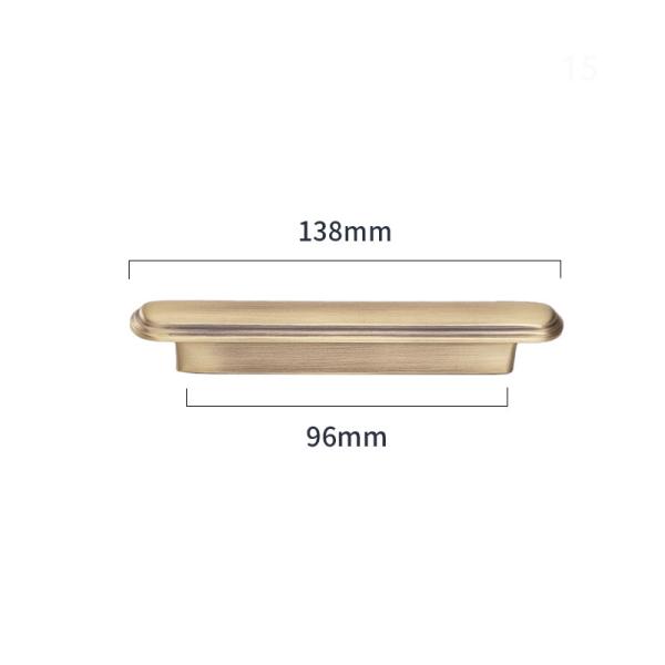 hole 32mm Modern Brass Cabinet Handles Interior Pull Set And Drawer Furniture