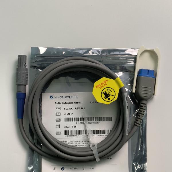 NIHON KOHDEN Monitor do doente SpO2 cabo de extensão REF SLZ106 PN JL701P