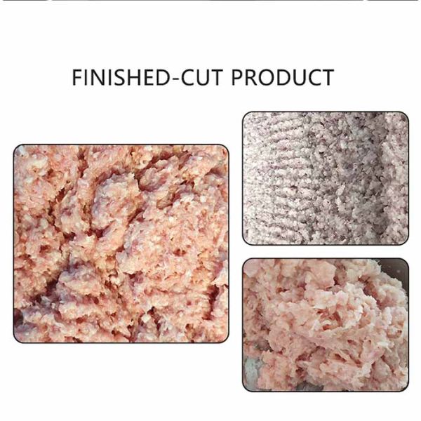 Variable Speed Commercial Meat Bowl Cutter Machine with 6 standard knives