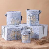 Elegant New Chinese Style Packaging Boxes For Wedding Baby Full Moon Festive Occasions