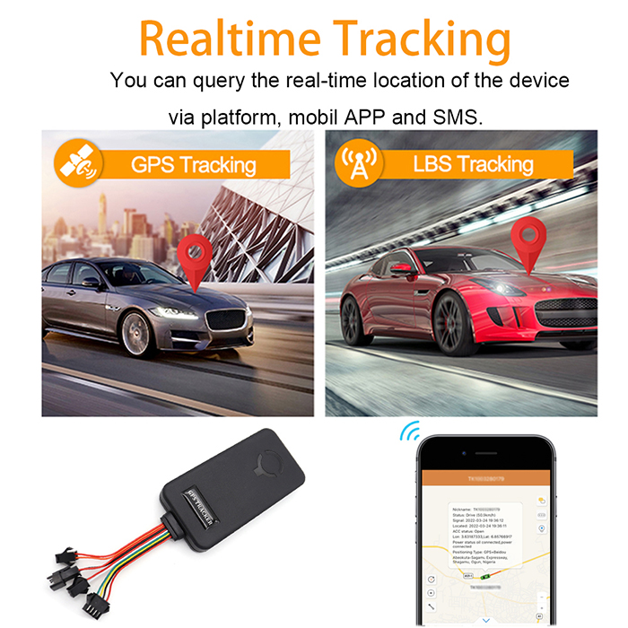 отслежыватель GPS корабля 2G GPRS с похищением SOS внутренной связи 2 путей анти- отслеживая набор