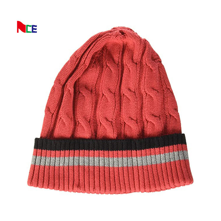 Unisex Gorros связало логотип 100% хлопок равнины крышки Beanie изготовленный на заказ