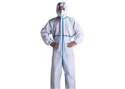 Good Air Permeability Disposable Medical Coverall , Disposable Body Suit Anti Splash