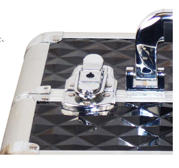 Hard Shell Aluminum Storage Case Fashion Style For Cosmetic Storage