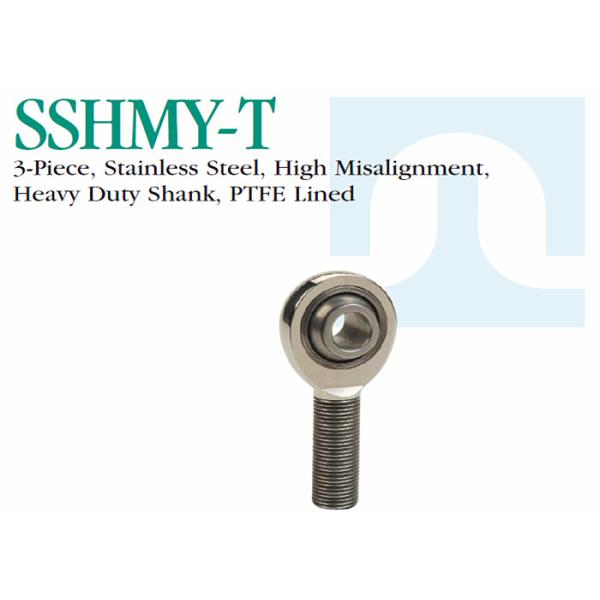 SSHMY - Embouts à rotule d'acier inoxydable de précision de T jambe résistante
