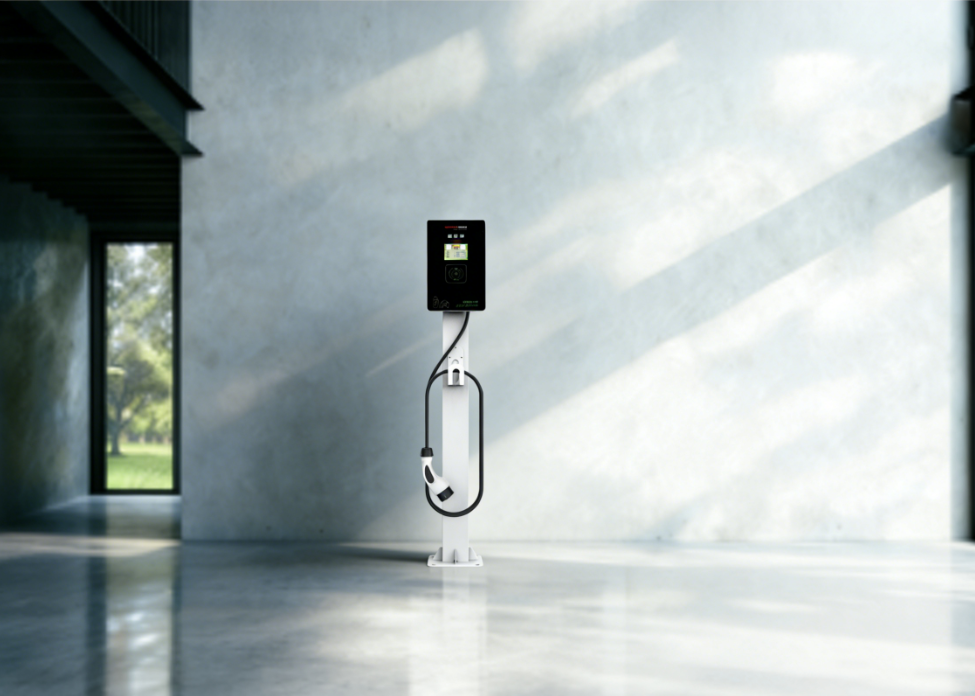 14kW AC Electric Vehicle Charger Waterproof For Commercial Use