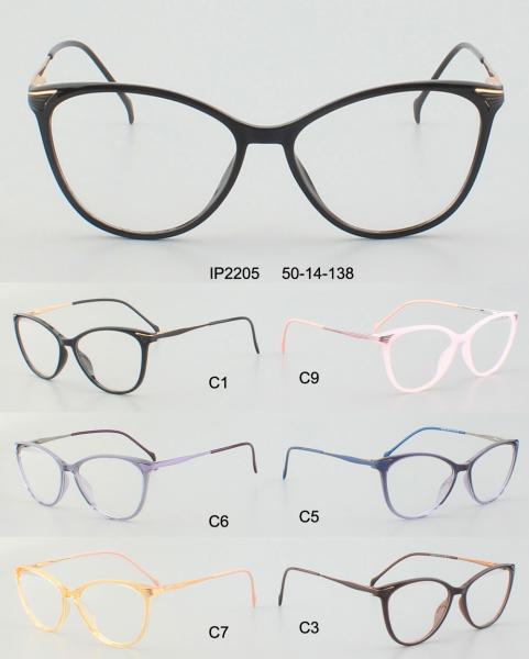 Personalizado 50 - 14 - 138 quadros óticos de Cat Eye Female TR90