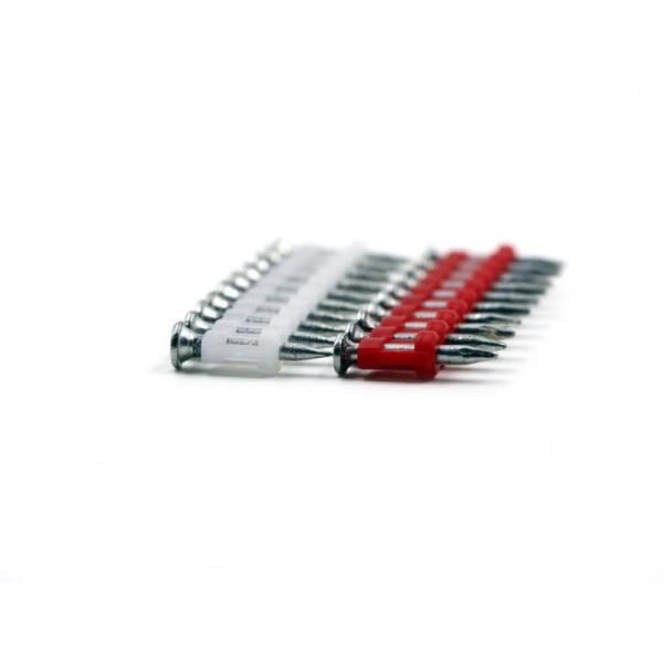Diamond Point Concrete Coated Nails EG / MG / HDG Surface Treatment Available 3.0 * 27mm