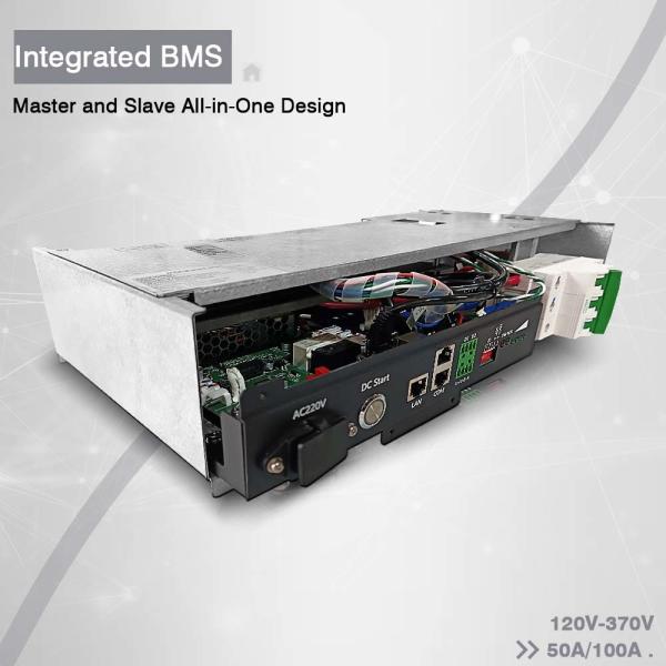 Rs485 CAN Integrated BMS 65S-75S 50A For Home Storage Micro Grid Applications