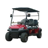 4kw 14 polegadas fora da estrada pneu 4 rodas eléctrico carro de golfe suspensão independente bateria de lítio