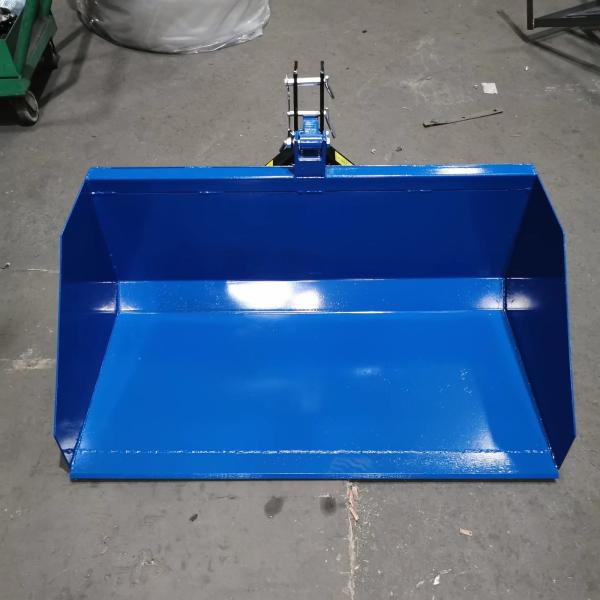 TSCP - Tractor 3 Point Tipping Trip Scoop; Farm Transport Box For Compact Tractor ;Dirt Scoop