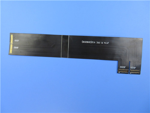 Доска PCB субстрата PI навигации GPS гибкая с черной маской припоя
