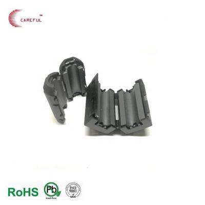 EMI Noise Suppressor Filtre d'étouffement EMI Clamp Cable Ferrite Core Deux pièces Soft Snap On EMI Ferrite Core Pour le câble