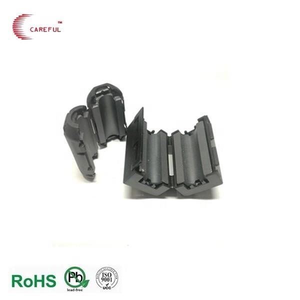 EMI Noise Suppressor Filtre d'étouffement EMI Clamp Cable Ferrite Core Deux pièces Soft Snap On EMI Ferrite Core Pour le câble