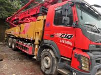 SYM5352THB 52M Sany Mercedes Chassis usado caminhão de bomba de concreto com 51,3m altura vertical