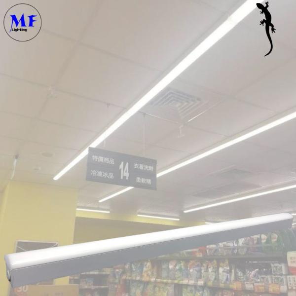 IP40 LED Tri-Proof Light Linear Usar em interiores 20W 180lm/W para supermercado, shopping, escritório
