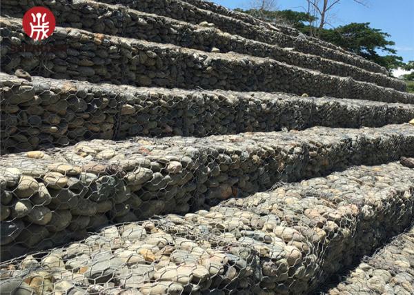 Hexagonal Wire Mesh High Gauge Gabion Wire Baskets