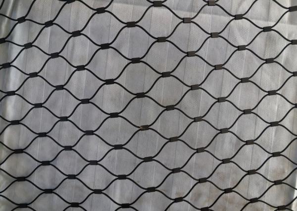 Durable 18*18mm Avairy Stainless Steel Wire Rope Mesh