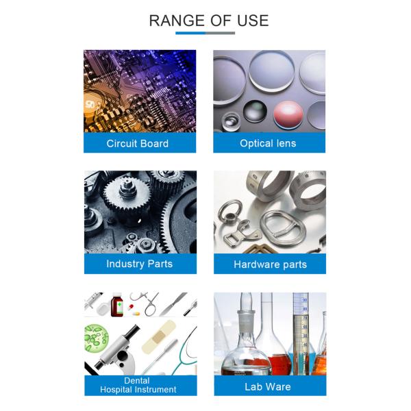 180Watt 40000Hz Tabletop Ultrasonic Cleaner For Optical Lenses