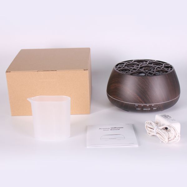 APP Control WIFI Smart 400ml Ultrasonic Electric Air Humidifier Aroma Diffuser Essential Oil Diffuser Support Alexa for Home Use