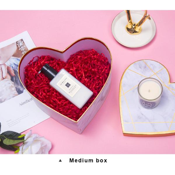 Коробка шоколада Biodegradable сердца любов картона форменная на день Валентайн рождества