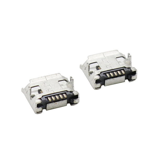 SMD ОКУНАЮТ тип гнездо контактного разъема USB 5 7.2mm микро- PCB USB b микро- с краем
