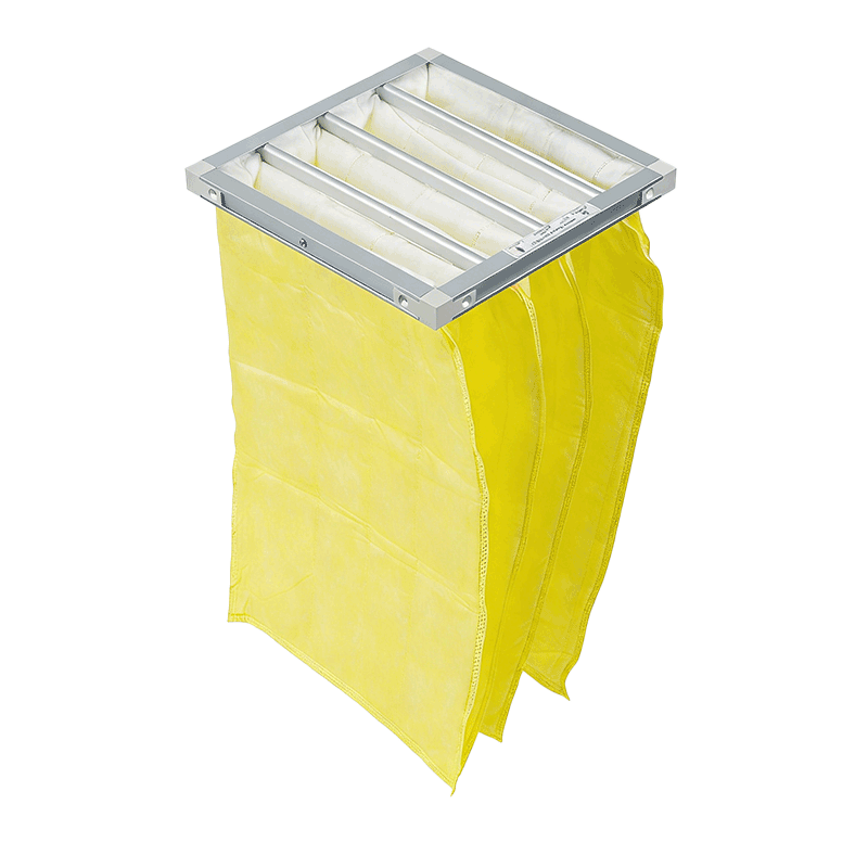 Customized Air Pocket Hepa Filter Bags 24x24 For Pollen Dust Mite
