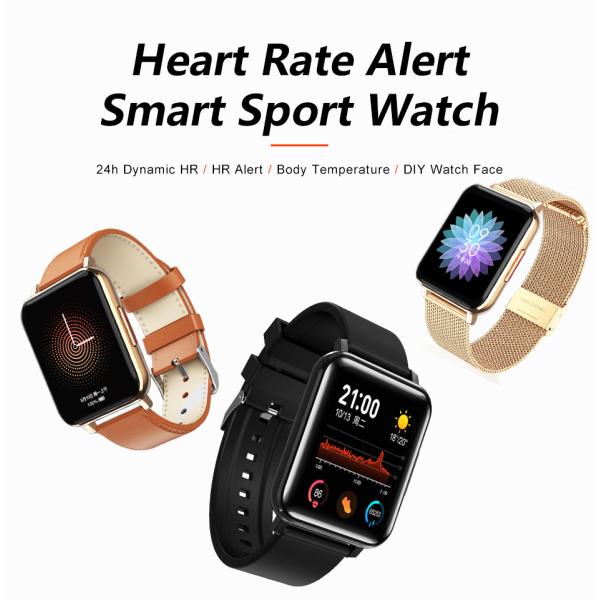 STK8321 1.69 Inch Fitness Tracking Smartwatch 200MAH GPS Track Smartwatch