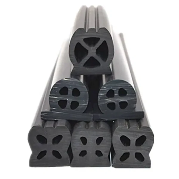 Factory Supply EPDM Extrusion Rubber Seal Strips for Garbage Truck Sanitation Vehicles